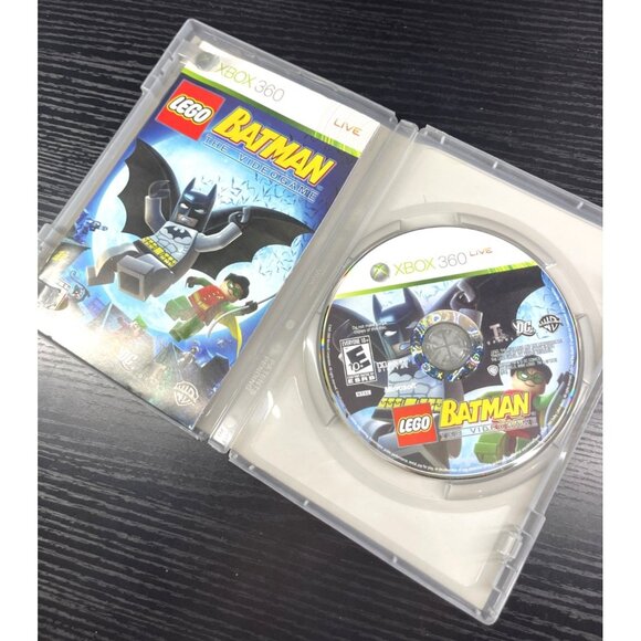 Lego Batman The Videogame For Xbox 360 Platinum Hits Complete With Case Manual D - Picture 3 of 3
